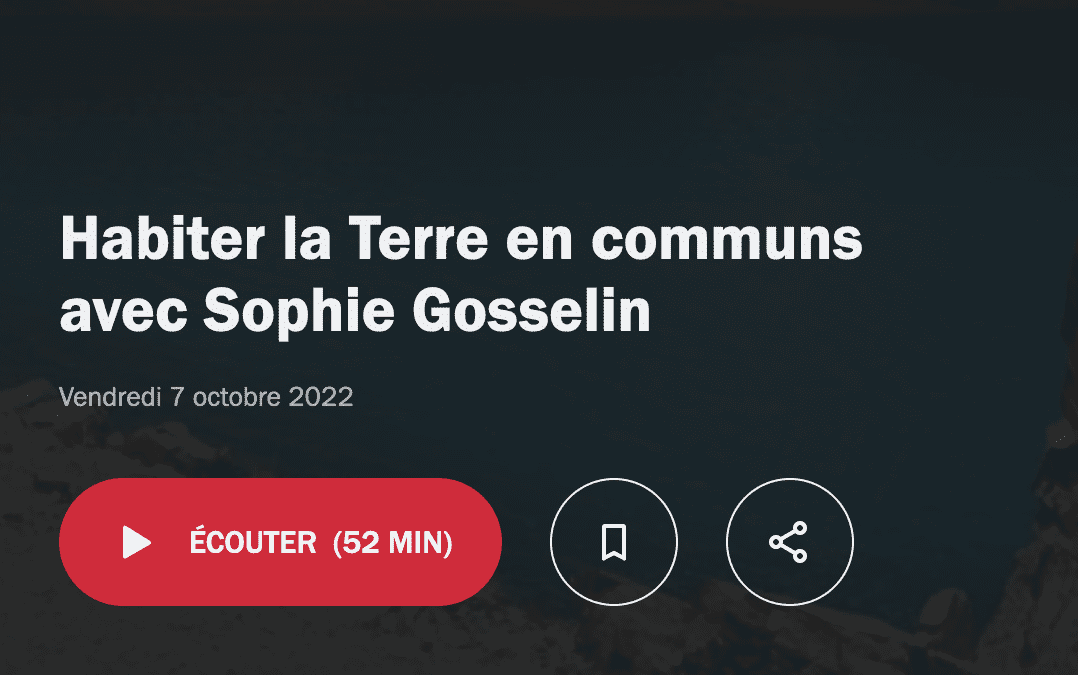 Habiter la Terre en communs